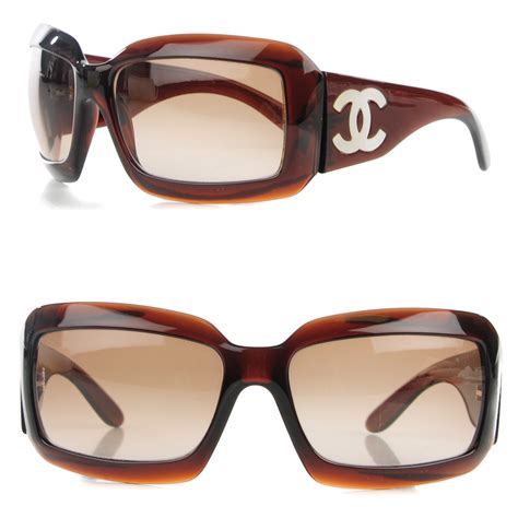 chanel bow sunglasses tortoise|chanel mother of pearl sunglasses.